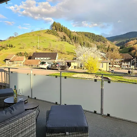 Daire Black Forest -3- I Balkon Mit Ausblick I Boxspring I Nespresso I Spielplatz Oberharmersbach