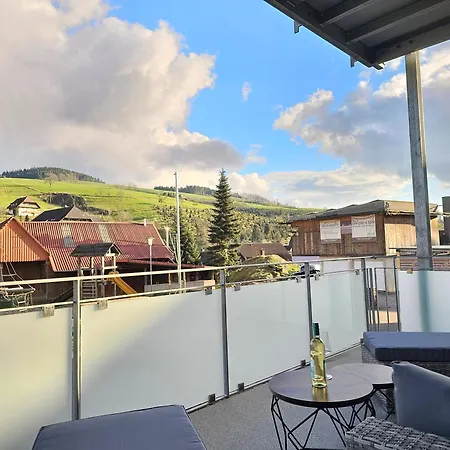 公寓 Black Forest -3- I Balkon Mit Ausblick I Boxspring I Nespresso I Spielplatz *