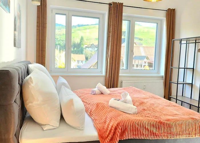 Black Forest -3- I Balkon Mit Ausblick I Boxspring I Nespresso I Spielplatz Appartement *