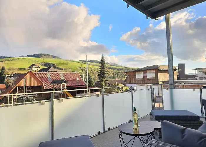 Appartement Black Forest -3- I Balkon Mit Ausblick I Boxspring I Nespresso I Spielplatz *